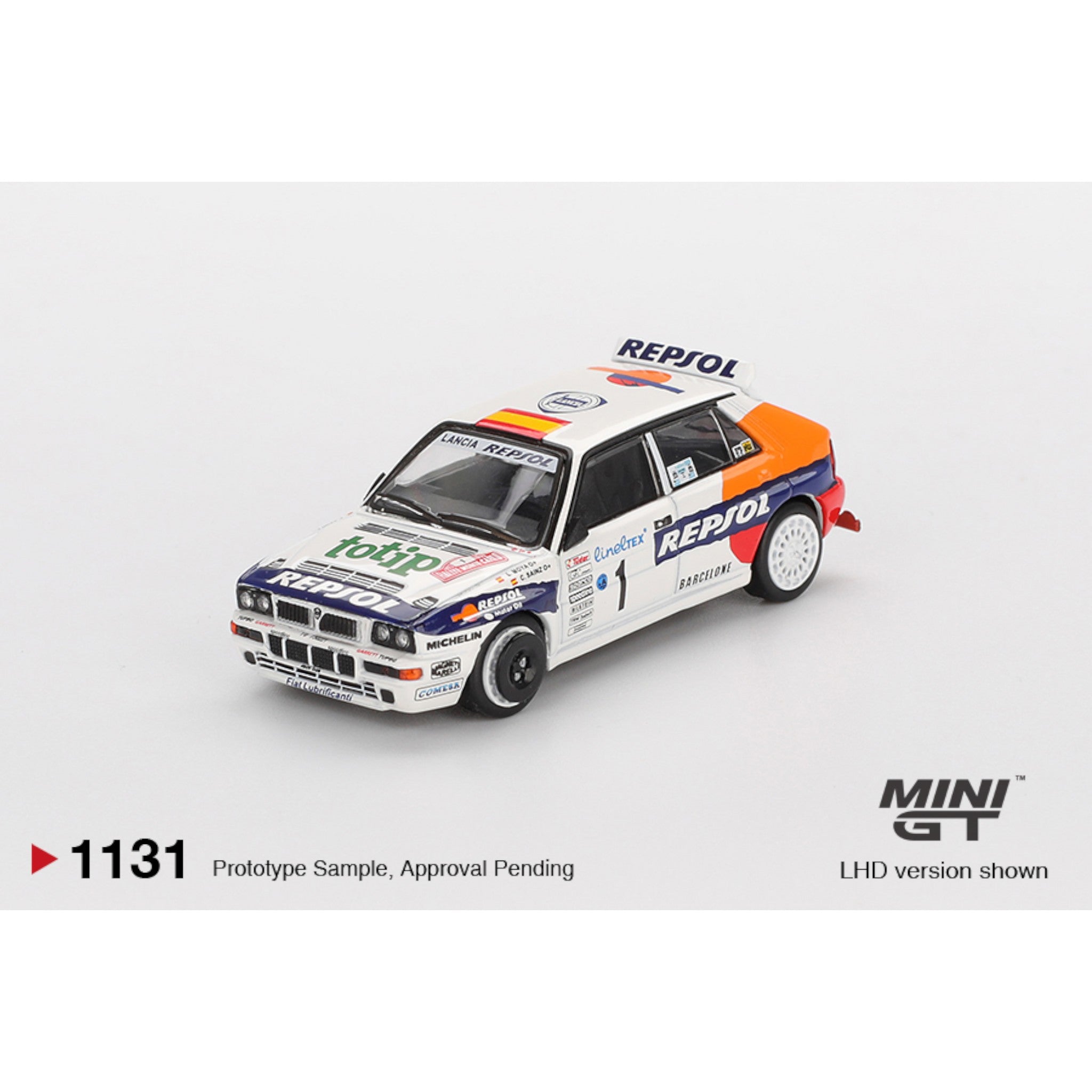 Mini GT - Pre-Order - Lancia Delta HF Integrale Evoluzione #1 1993 Rallye Monte-Carlo - MGT01131 (LHD)
