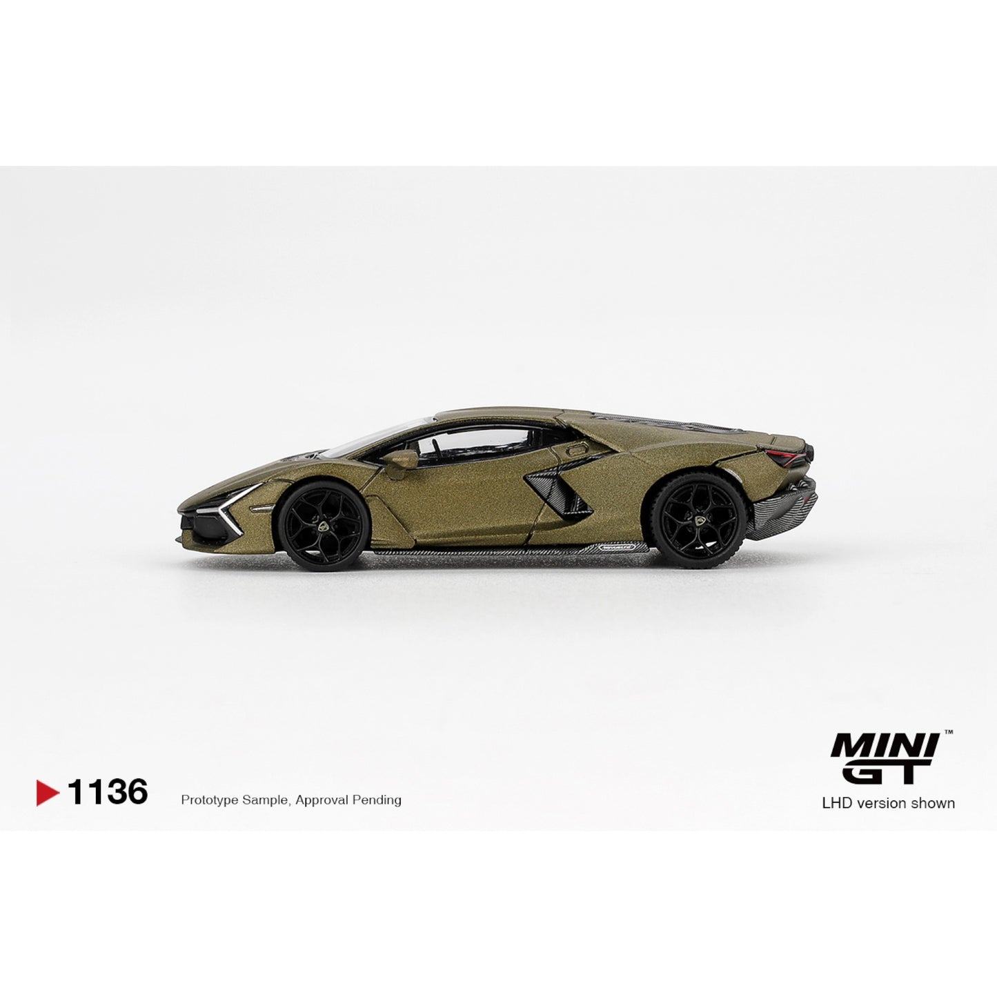Mini GT - Pre-Order - Lamborghini Revuelto Verde Gea Matte - MGT01136 (LHD)