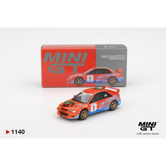 Mini GT - Subaru Impreza WRC97 #1 1999 DRM Champion - MGT01140 (LHD)