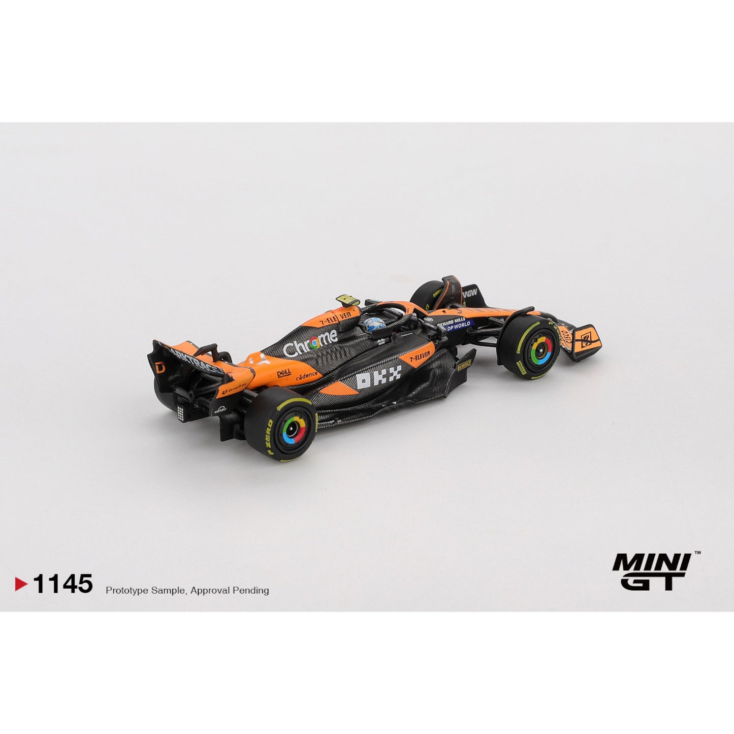 Mini GT - Pre-Order - McLaren MCL38 #4 Lando Norris 2024 F1 2024 Hungarian GP 2nd Place - MGT01145