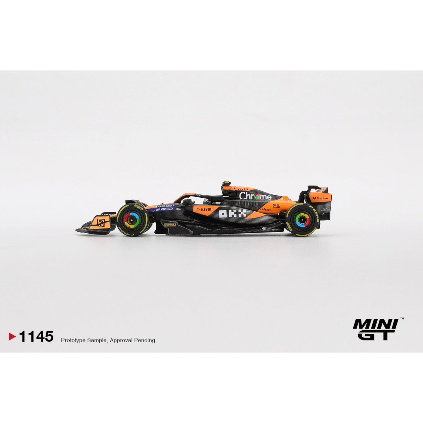Mini GT - Pre-Order - McLaren MCL38 #4 Lando Norris 2024 F1 2024 Hungarian GP 2nd Place - MGT01145