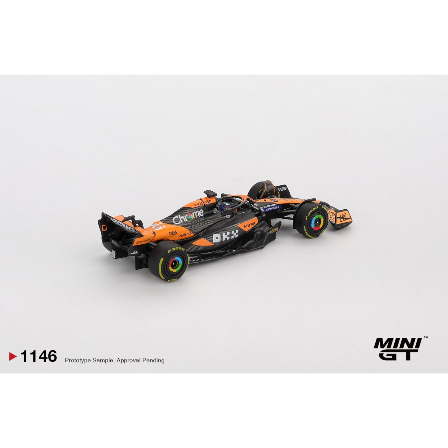 Mini GT - Pre-Order - McLaren MCL38 #81 Oscar Piastri 2024 F1 2024 Hungarian GP Winner - MGT01146