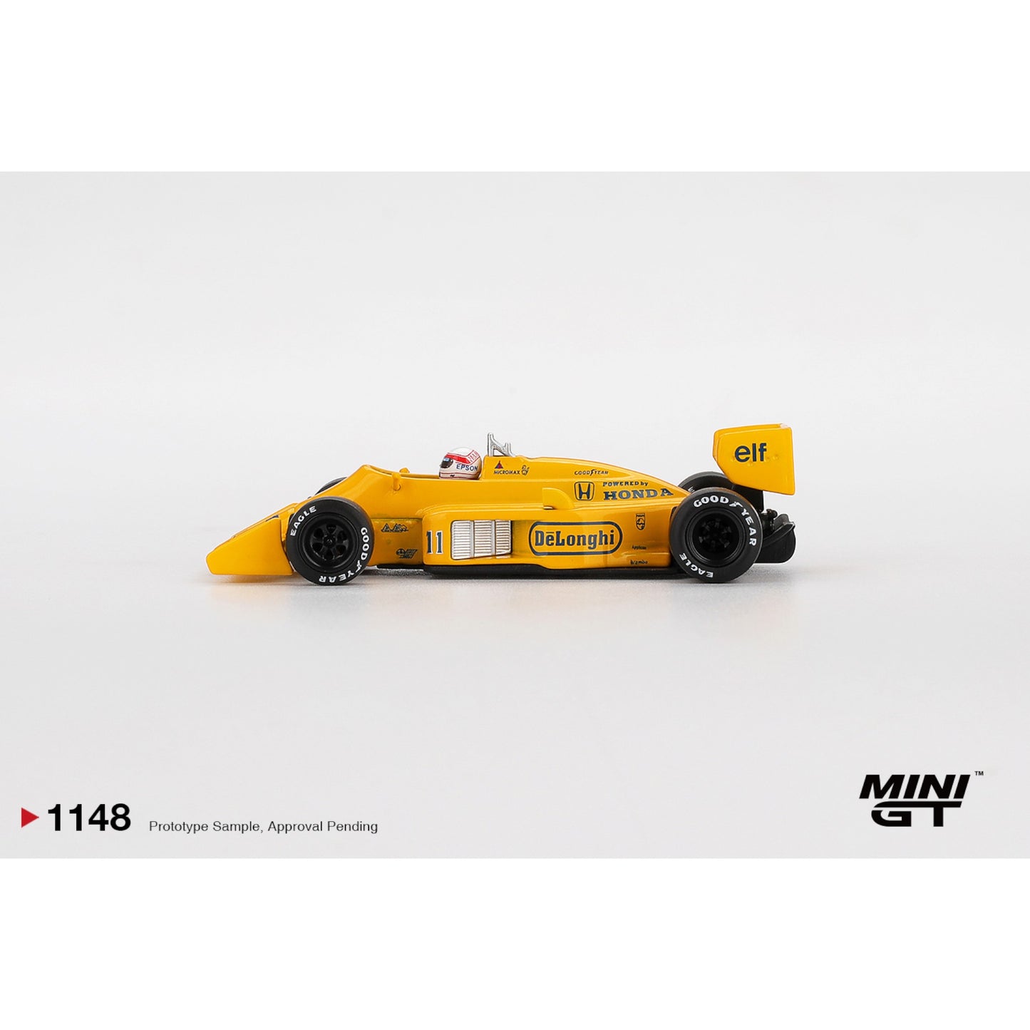 Mini GT - Pre-Order - Lotus 99T #11 Satoru Nakajima 1987 Monaco Grand Prix - MGT01148