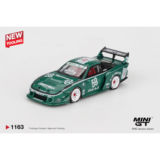 Mini GT - Pre-Order - Nissan LB-Super Silhouette 180SX  2026 TAS - MGT01163 (RHD)