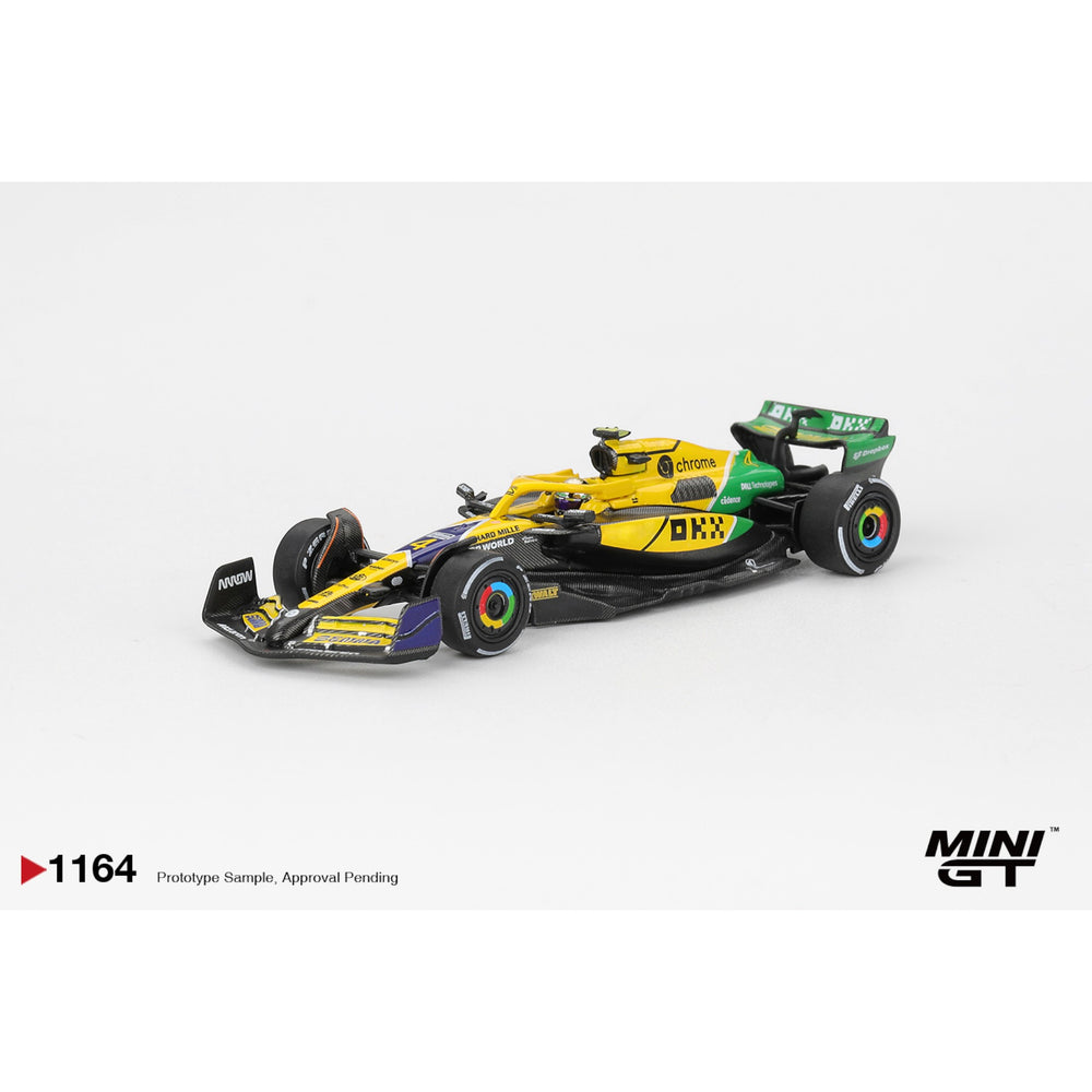 Mini GT - Pre-Order - McLaren MCL38 #4 Lando Norris 2024 F1 2024 Monaco GP - MGT01164 (LHD)