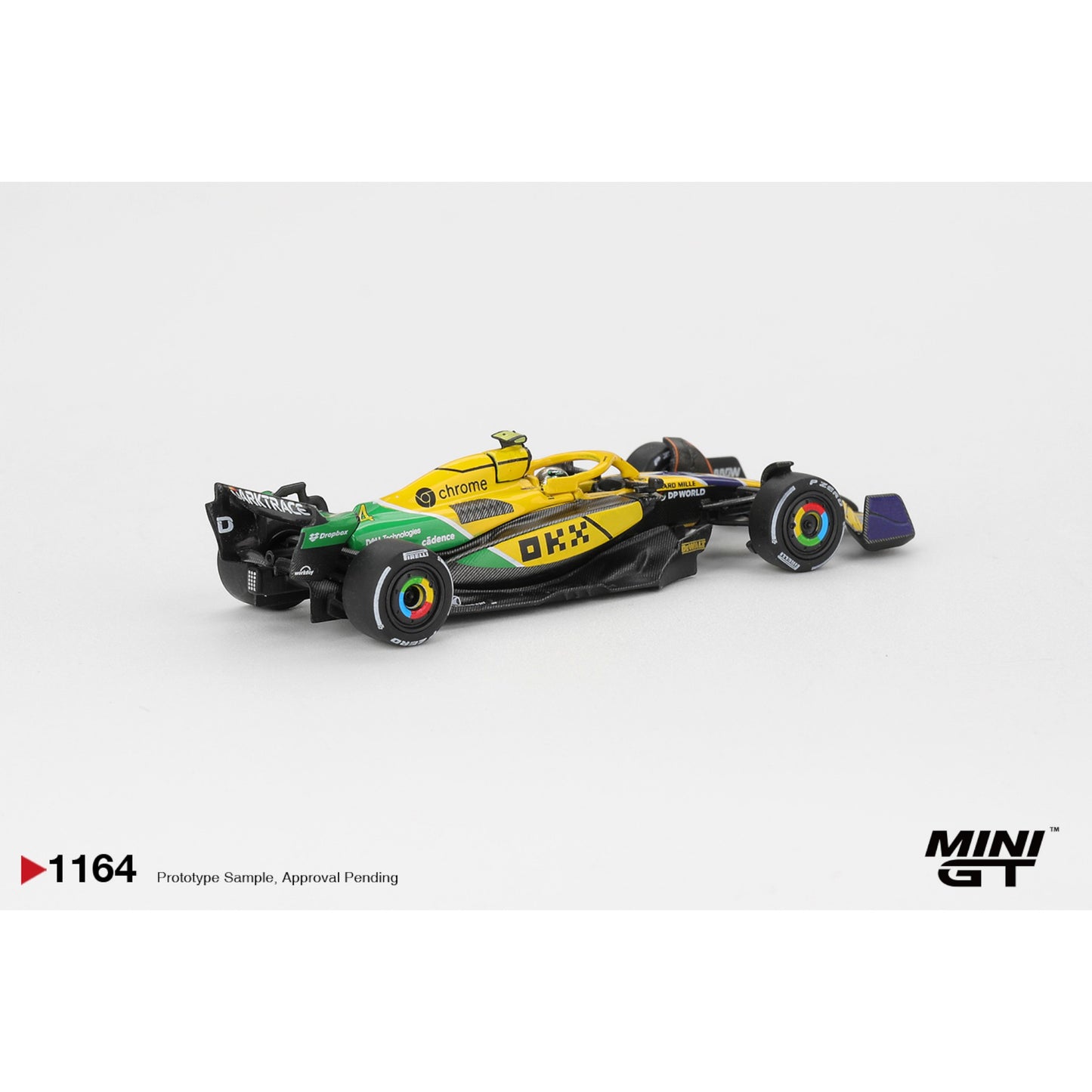 Mini GT - Pre-Order - McLaren MCL38 #4 Lando Norris 2024 F1 2024 Monaco GP - MGT01164 (LHD)