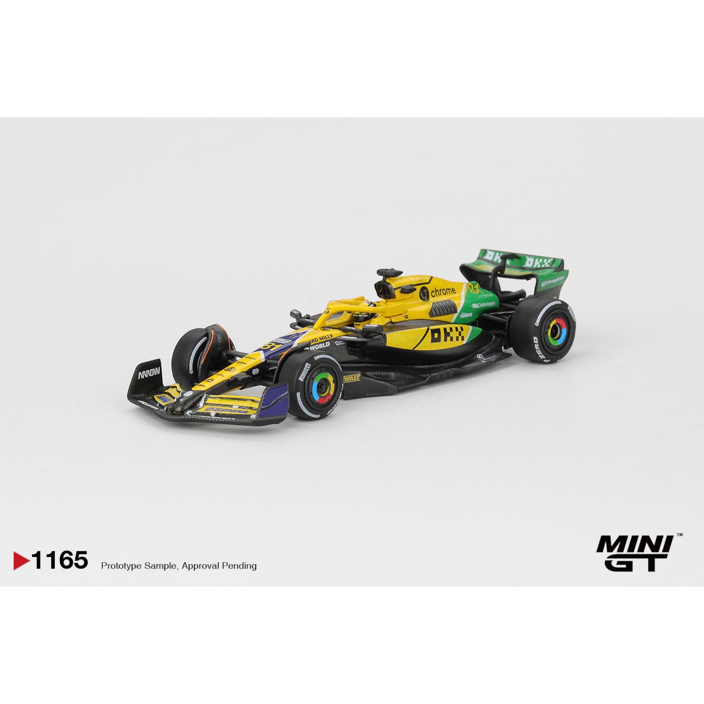 Mini GT - Pre-Order - McLaren MCL38 #81 Oscar Piastri 2024 F1 2024 Monaco GP 2nd Place - MGT01165 (LHD)