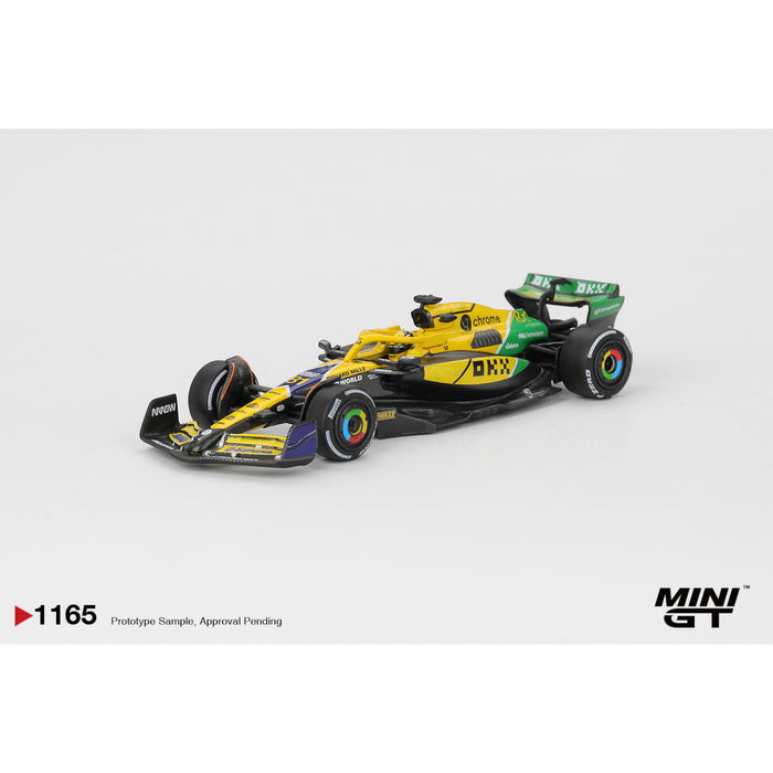 Mini GT - Pre-Order - McLaren MCL38 #81 Oscar Piastri 2024 F1 2024 Monaco GP 2nd Place - MGT01165 (LHD)