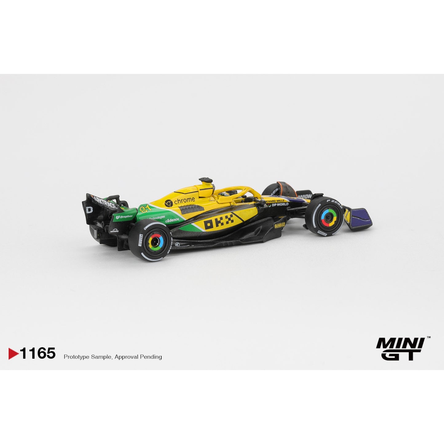 Mini GT - Pre-Order - McLaren MCL38 #81 Oscar Piastri 2024 F1 2024 Monaco GP 2nd Place - MGT01165 (LHD)