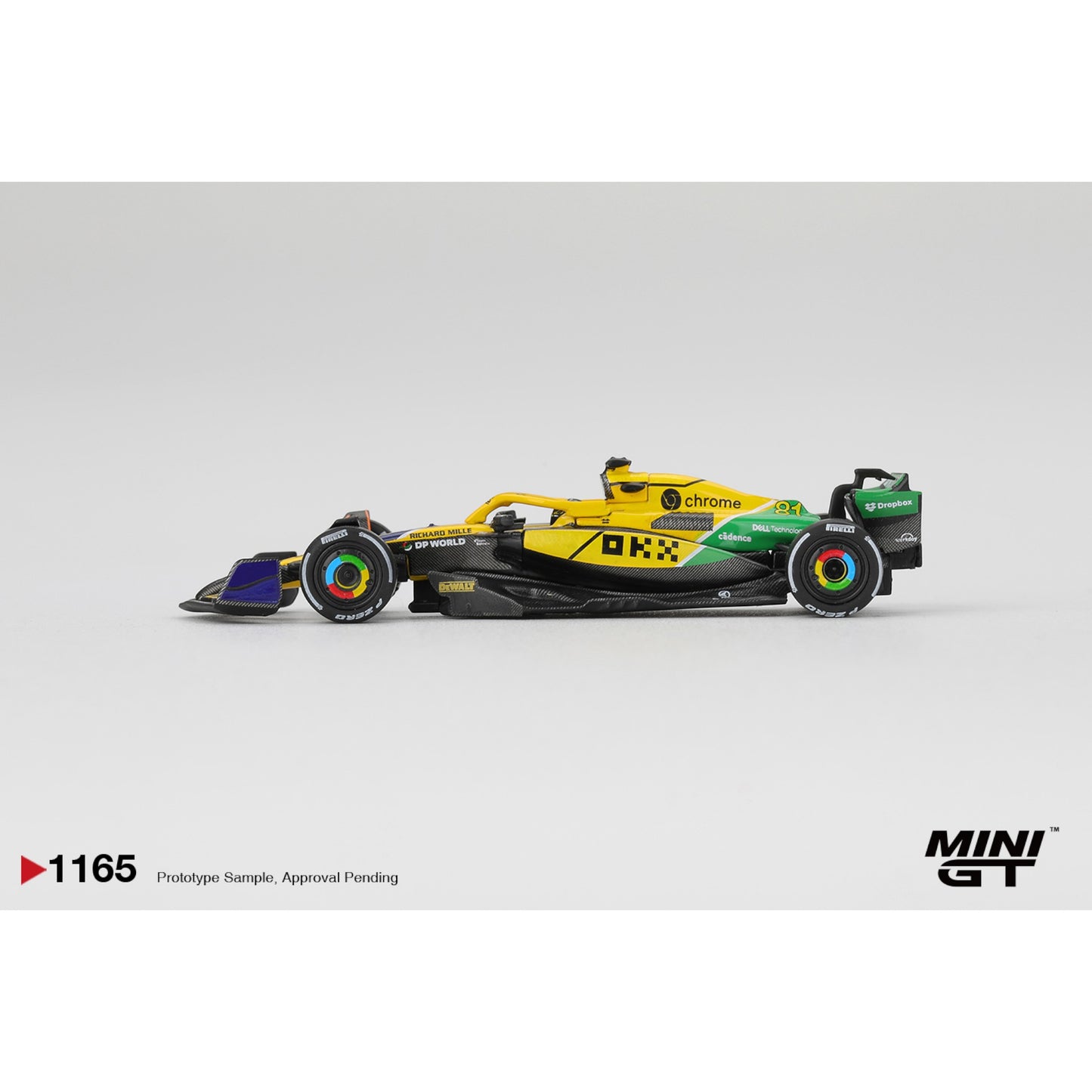 Mini GT - Pre-Order - McLaren MCL38 #81 Oscar Piastri 2024 F1 2024 Monaco GP 2nd Place - MGT01165 (LHD)