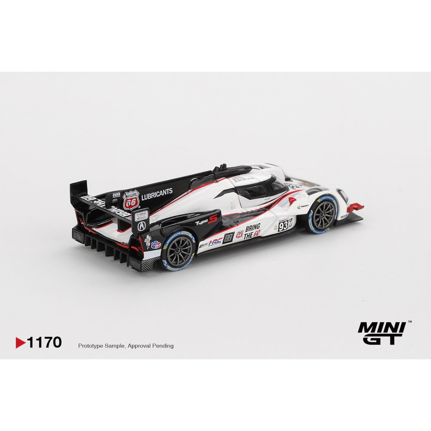 Mini GT - Pre-Order - Acura ARX-06 GTP #93 Acura Meyer Shank Racing 2025 IMSA Daytona 24 Hrs - MGT01170 (LHD)