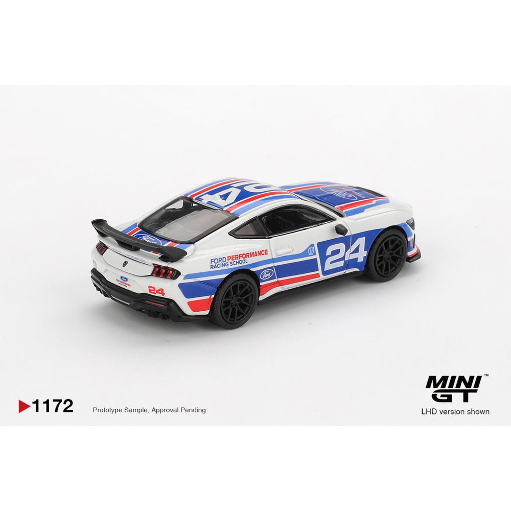 Mini GT - Pre-Order - Ford Mustang Dark Horse #24 Ford Performance Racing School - MGT01172 (LHD)