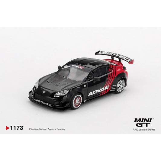 Mini GT - Pre-Order - Toyota GR86 LB★Nation Advan - MGT01173 (RHD)
