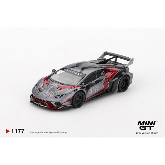 Mini GT - Pre-Order - LB★WORKS Lamborghini Huracán GT RONIN - MGT01177 (LHD)