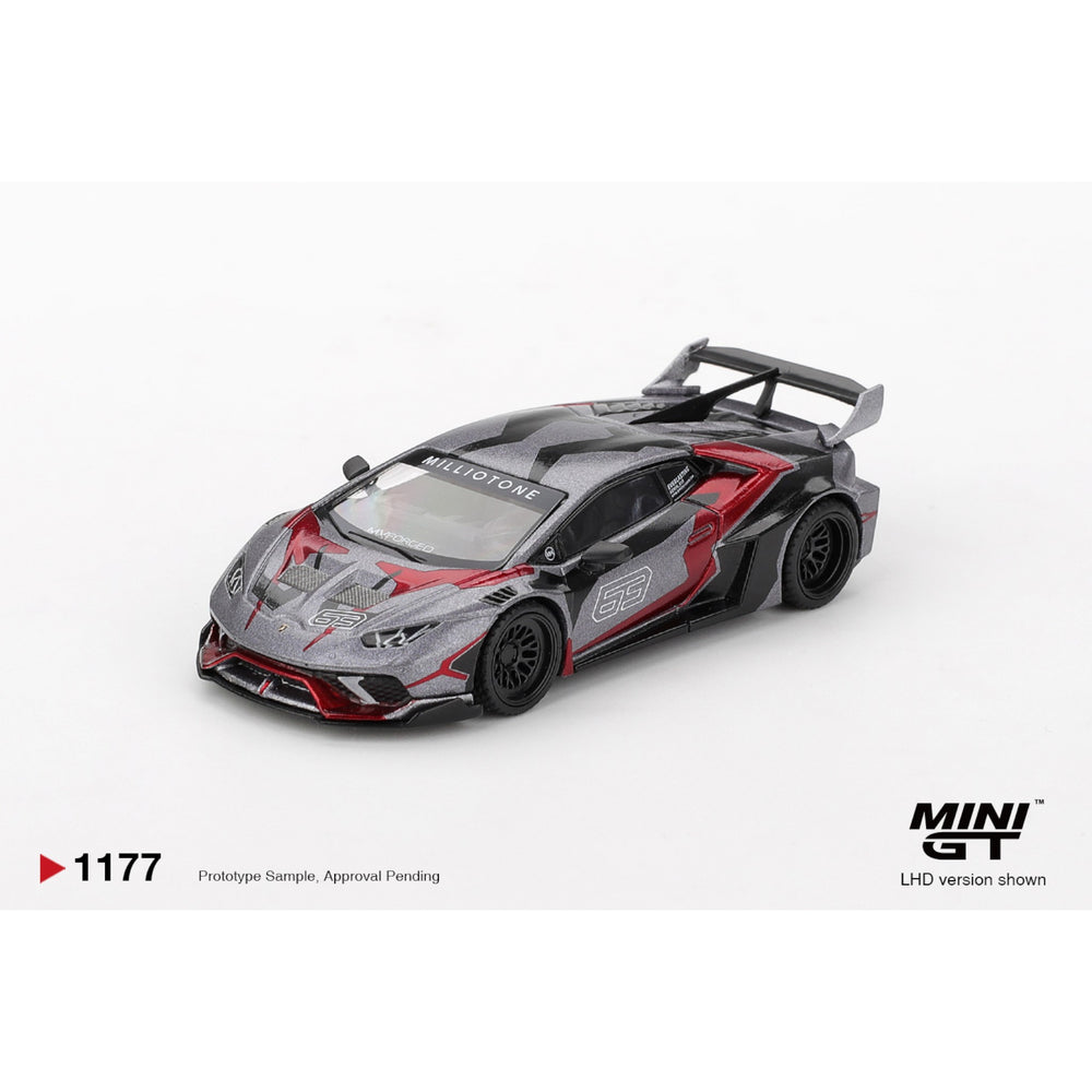 Mini GT - Pre-Order - LB★WORKS Lamborghini Huracán GT RONIN - MGT01177 (LHD)