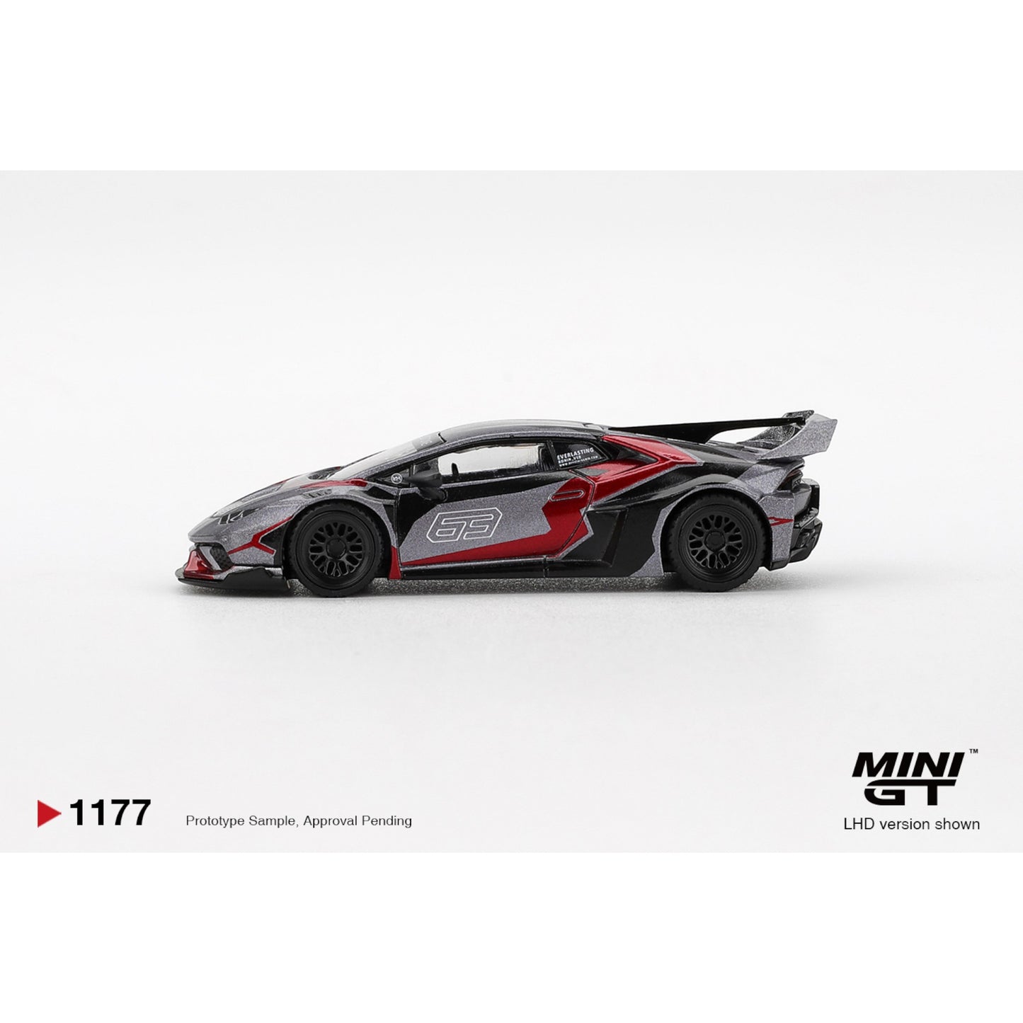 Mini GT - Pre-Order - LB★WORKS Lamborghini Huracán GT RONIN - MGT01177 (LHD)