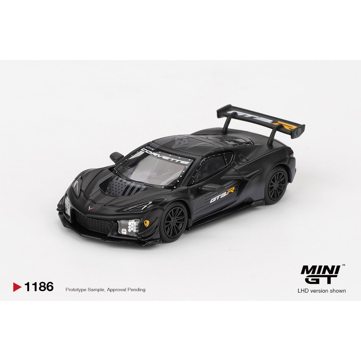 Mini GT - Pre-Order - Chevrolet Corvette Z06 GT3.R Road America Test car - MGT01186 (LHD)