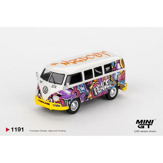 Mini GT - Pre-Order - Volkswagen T1 Microbus Mizu Design - MGT01191 (LHD)