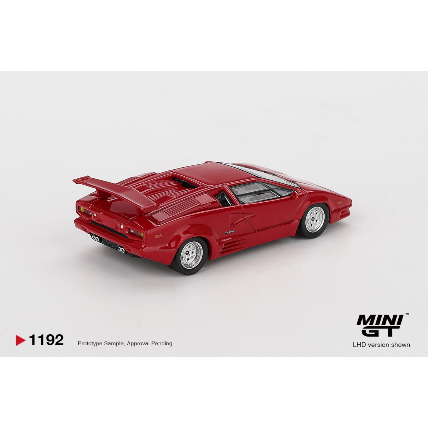 Mini GT - Pre-Order - Lamborghini Countach 25th Anniversary Red - MGT01192 (LHD)