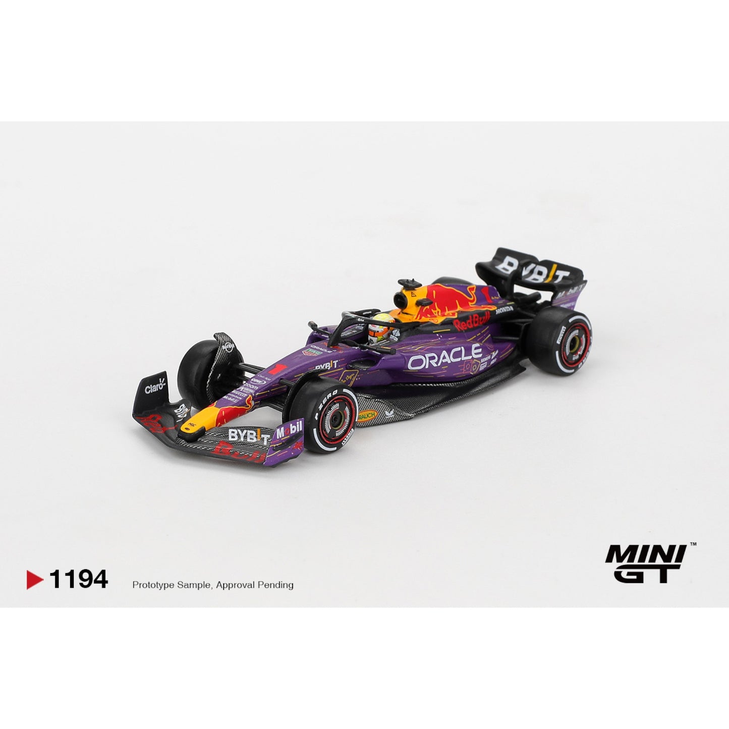 Mini GT - Pre-Order - Oracle Red Bull Racing RB19 #1 Max Verstappen 2023 F1 2023 Las Vegas GP Winner - MGT01194
