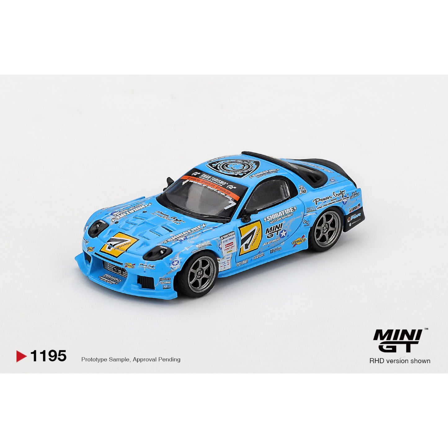 Mini GT - Pre-Order - Mazda RX-7 RE-Amemiya 2025 D1GP - MGT01195 (RHD)