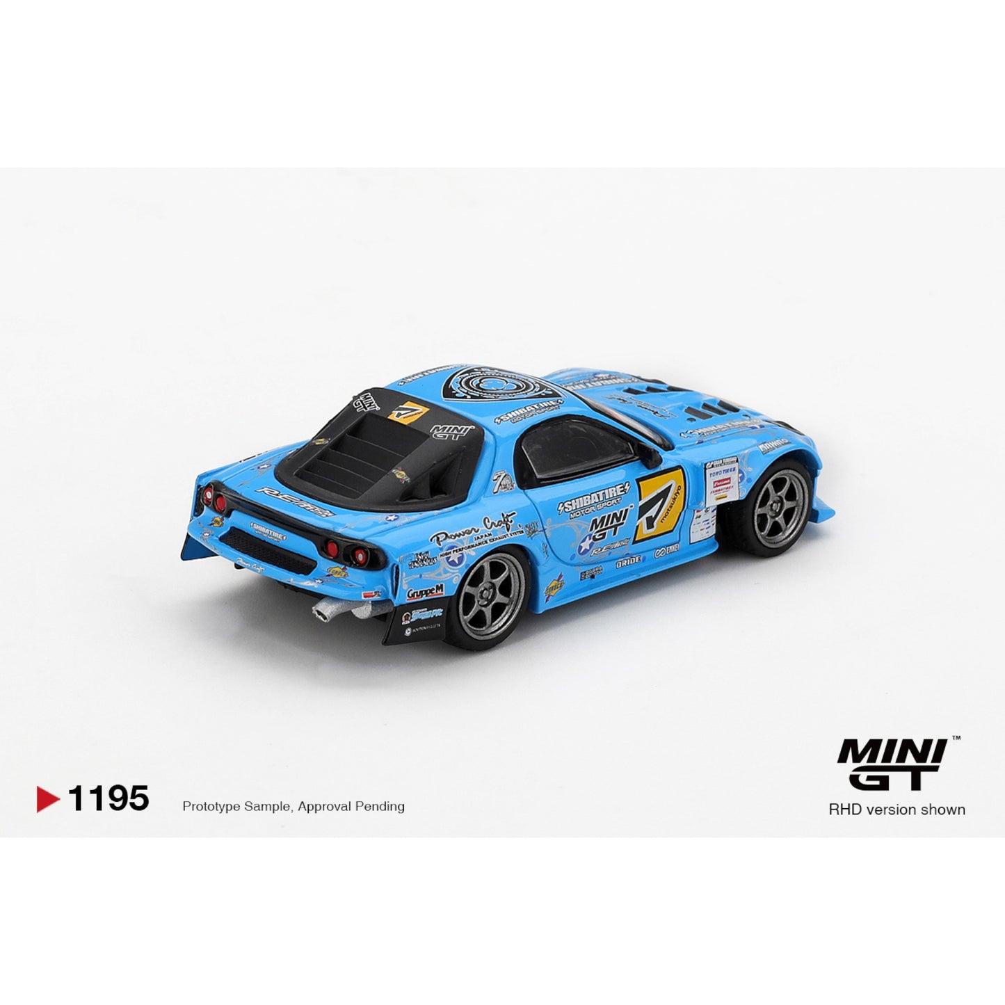 Mini GT - Pre-Order - Mazda RX-7 RE-Amemiya 2025 D1GP - MGT01195 (RHD)