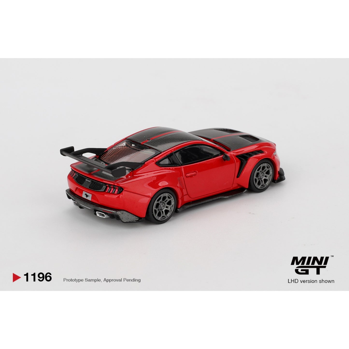 Mini GT - Pre-Order - Ford Mustang GTD Race Red - MGT01196 (LHD)