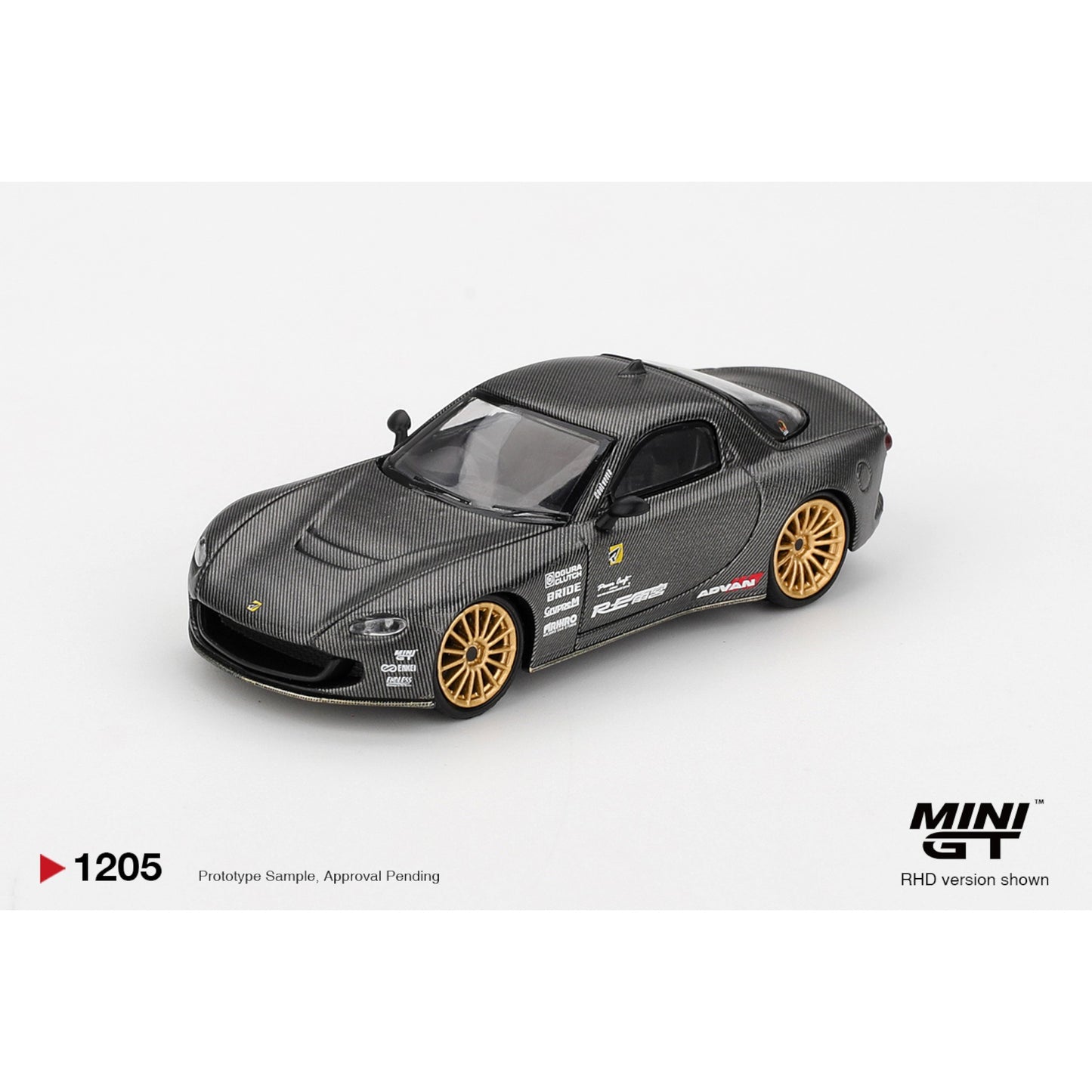 Mini GT - Pre-Order - Mazda RX-7 RE-Amemiya Matsukiyo KOKU 3 Rotor NA-7 TAS 2025 Best Tuned Car Award - MGT01205 (RHD)