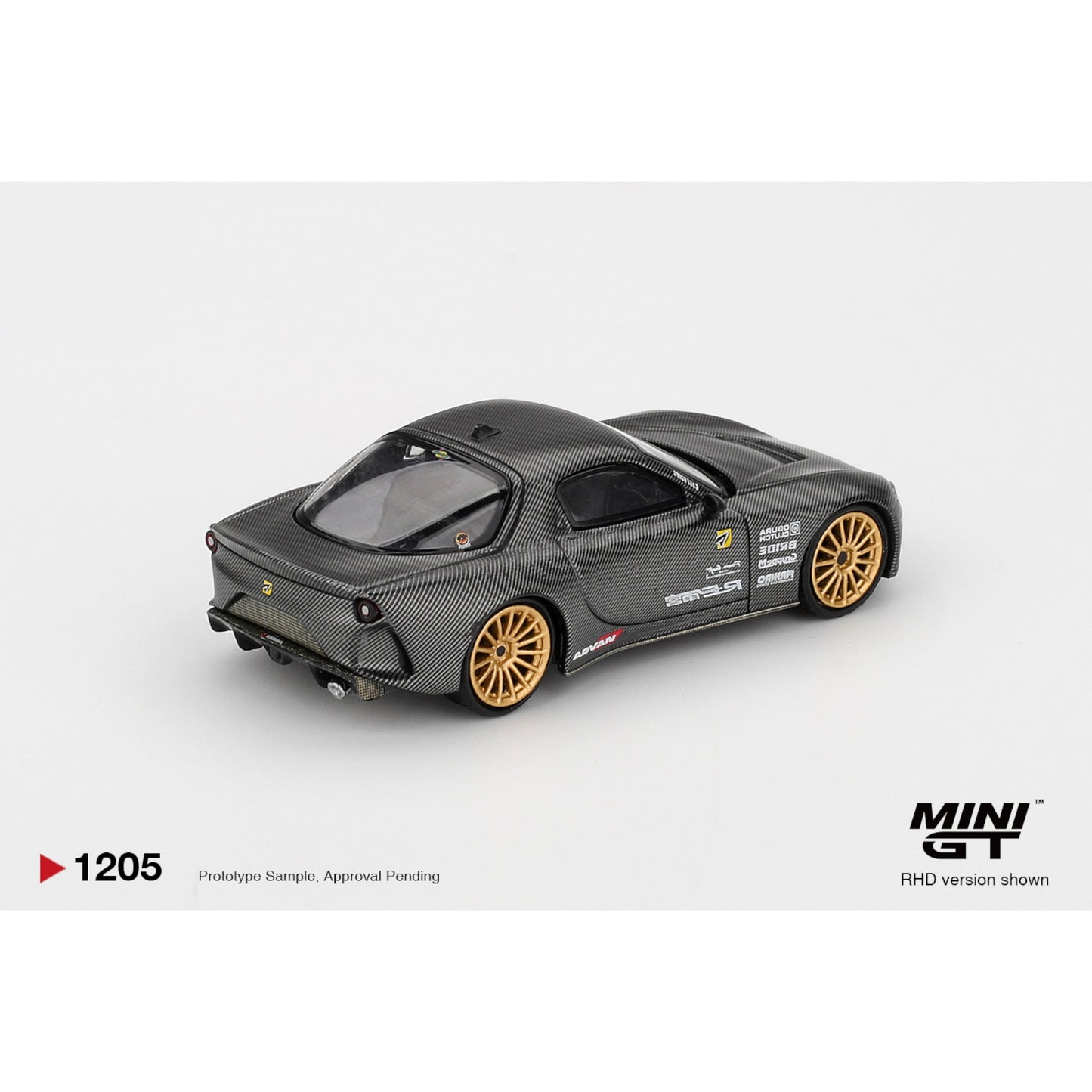 Mini GT - Pre-Order - Mazda RX-7 RE-Amemiya Matsukiyo KOKU 3 Rotor NA-7 TAS 2025 Best Tuned Car Award - MGT01205 (RHD)