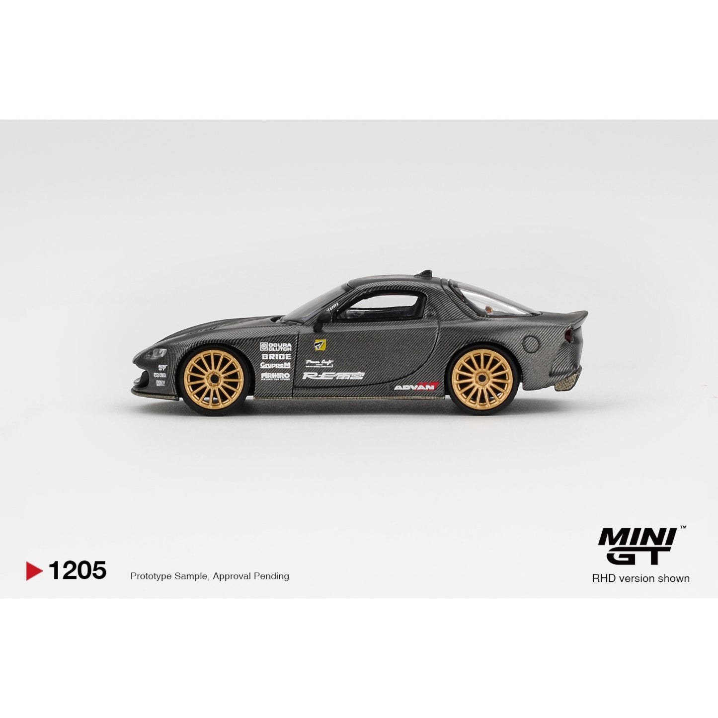 Mini GT - Pre-Order - Mazda RX-7 RE-Amemiya Matsukiyo KOKU 3 Rotor NA-7 TAS 2025 Best Tuned Car Award - MGT01205 (RHD)