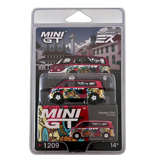 Mini GT - Volkswagen ID. Buzz Mizu Design - MGT01209-BL Blister