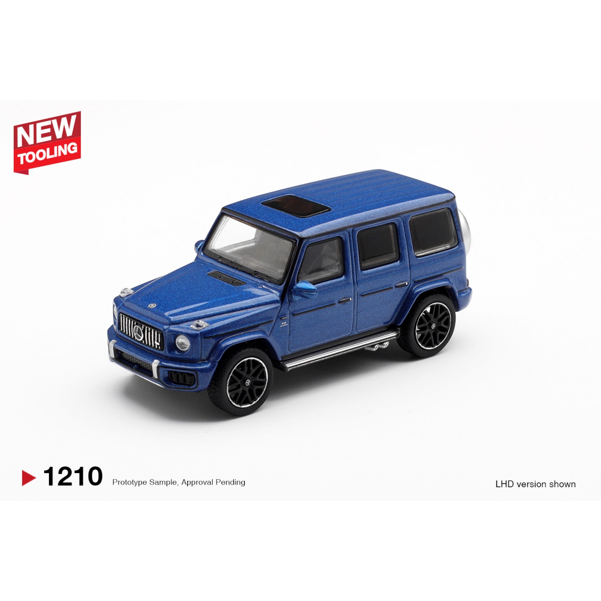 Mini GT - Pre-Order - Mercedes-AMG G 63 Dark Blue Metallic - MGT01210 (LHD)