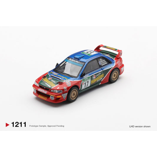 Mini GT - Pre-Order - Subaru Impreza WRC98 #17 2000 Rally New Zealand - MGT01211-BL Blister