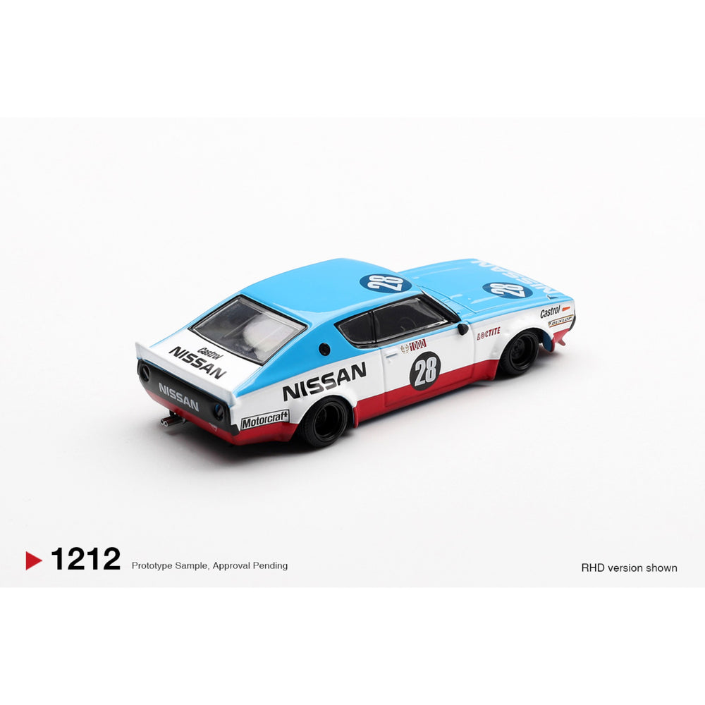 Mini GT - Pre-Order - Nissan Skyline Kenmeri Liberty Walk Nissan Racing '75 concept - MGT01212 (RHD)