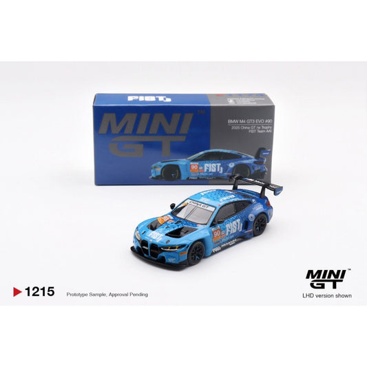 Mini GT - Pre-Order - BMW M4 GT3 EVO #90 FIST Team AAI 2025 China GT LHD/ China Packaging - MGT01215-CH
