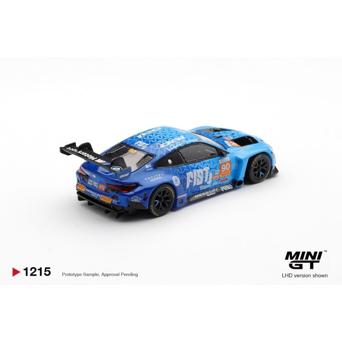 Mini GT - Pre-Order - BMW M4 GT3 EVO #90 FIST Team AAI 2025 China GT LHD/ China Packaging - MGT01215-CH