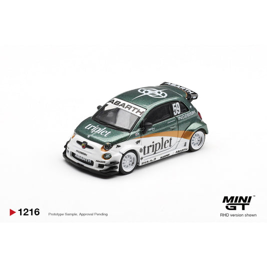 Mini GT - Pre-Order - Abarth 595 LB-WORKS - TY Edition - MGT01216 (RHD)