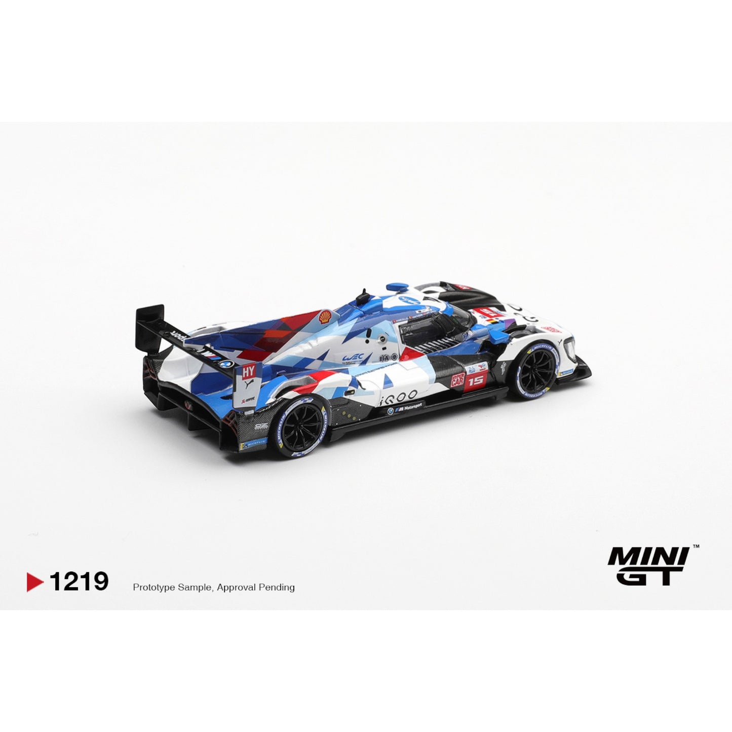 Mini GT - Pre-Order - BMW M Hybrid V8 Hypercar #15 BMW M TEAM WRT 2024 Le Mans 24 Hrs - MGT01219 (LHD)