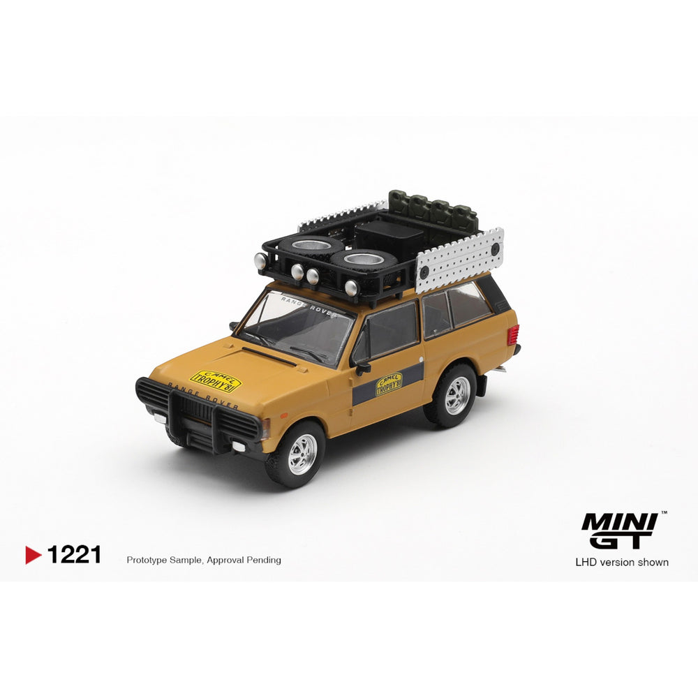 Mini GT - Pre-Order - Range Rover 1981 Camel Trophy Sumatra - MGT01221 (LHD)