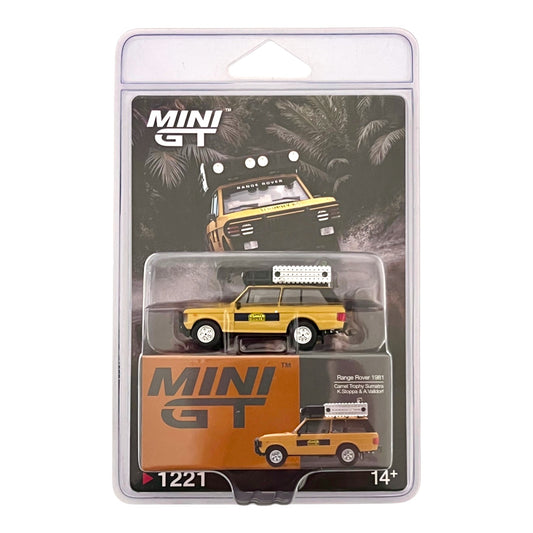 Mini GT - Range Rover 1981 Camel Trophy Sumatra - MGT01221-BL Blister