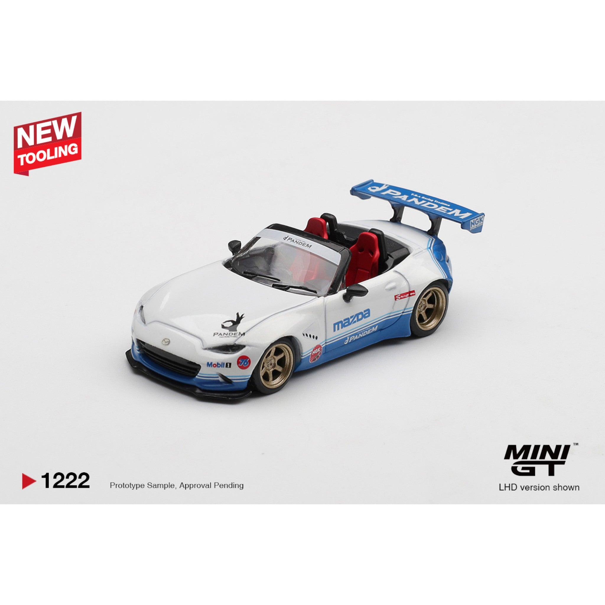 Mini GT - Pre-Order - Mazda Miata MX-5 (ND) Pandem IMSA - MGT01222 (LHD)