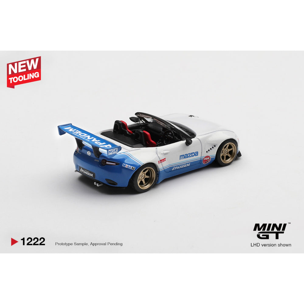Mini GT - Pre-Order - Mazda Miata MX-5 (ND) Pandem IMSA - MGT01222 (LHD)