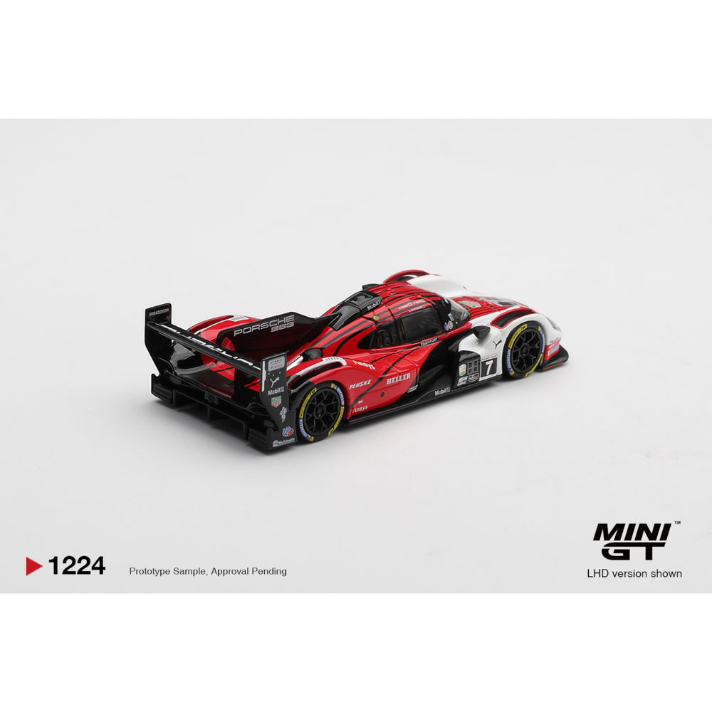Mini GT - Pre-Order - Porsche 963 #7 Porsche Penske Motorsport 2025 IMSA Daytona 24 Hrs Winner - MGT01224 (LHD)
