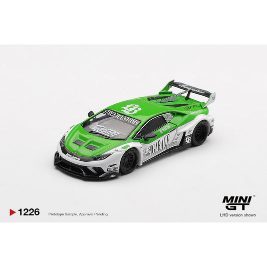 Mini GT - Pre-Order - LB★WORKS Lamborghini Huracán GT STREET CUSTOMS  - MGT01226 (LHD)
