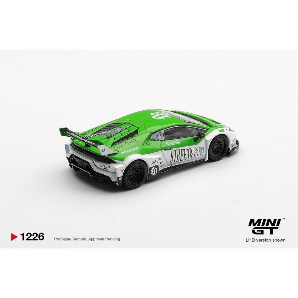 Mini GT - Pre-Order - LB★WORKS Lamborghini Huracán GT STREET CUSTOMS  - MGT01226 (LHD)