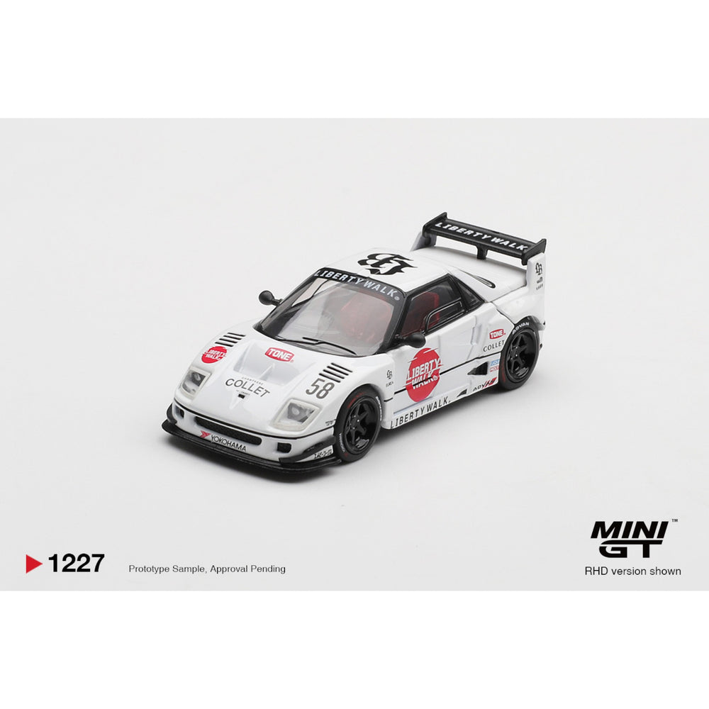 Mini GT - Pre-Order - Mazda AZ-1 Liberty Walk LB40 LB-Hinomaru  - MGT01227 (RHD)