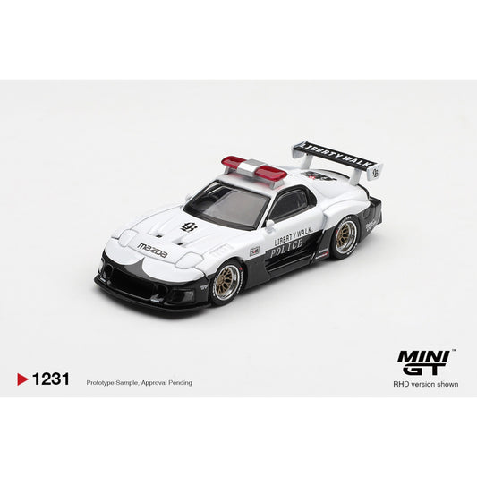 Mini GT - Pre-Order - MAZDA RX-7 LB-Super Silhouette Police - MGT01231 -BL Blister