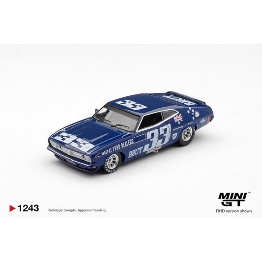 Mini GT - Pre-Order - Ford XB Falcon GT #33 1974 Bathurst 1000 Australia Exclusive - MGT01243 (RHD)