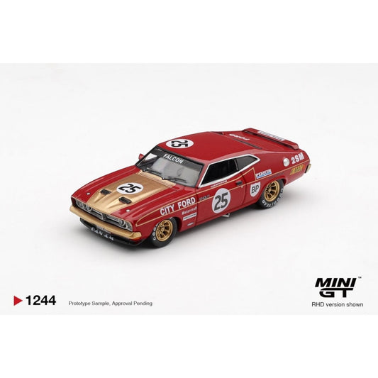 Mini GT - Pre-Order - Ford XB Falcon GT #25 1975 Bathurst 1000 Australia Exclusive - MGT01244 (RHD)