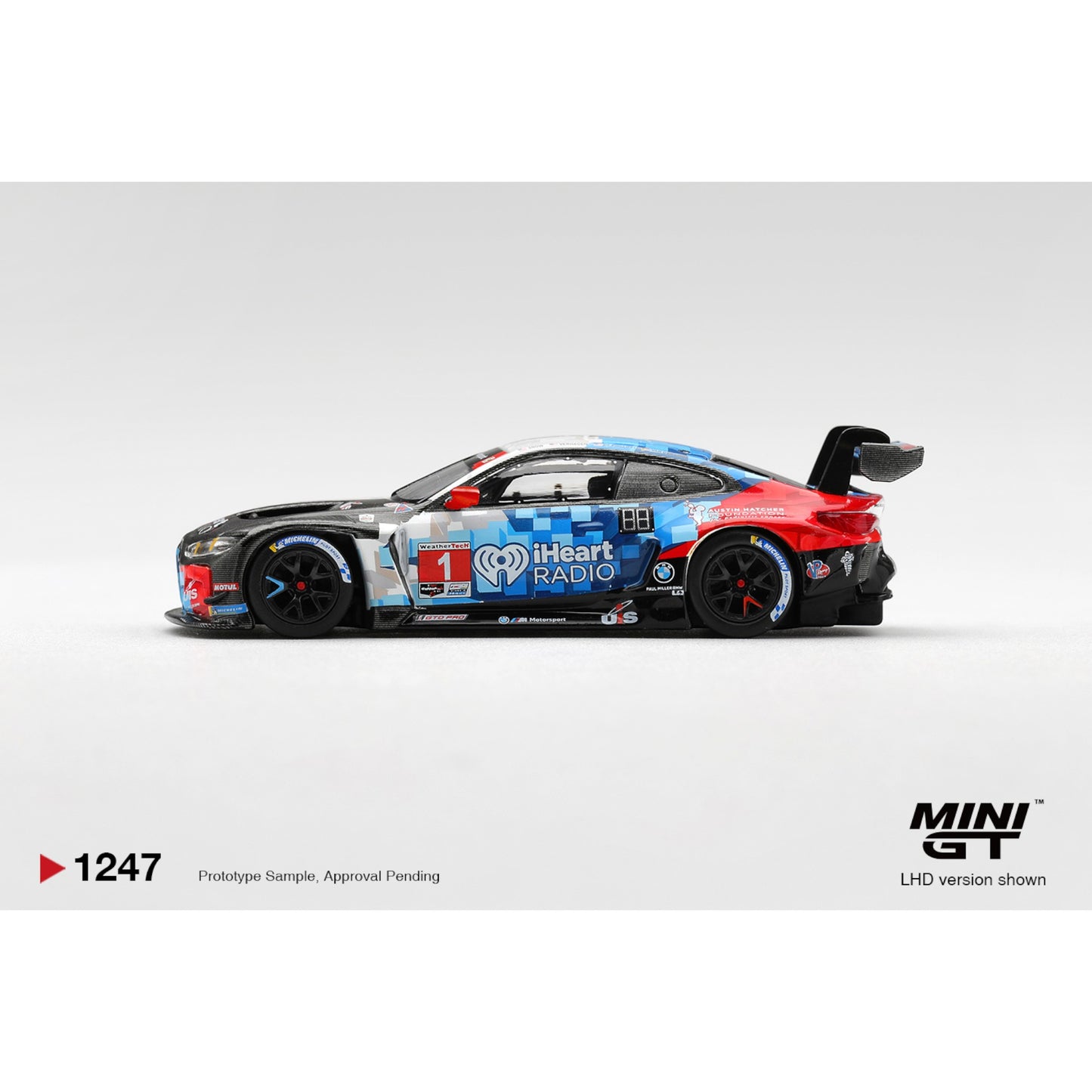 Mini GT - Pre-Order - BMW M4 GT3 EVO #1 Paul Miller Racing 2025 IMSA Daytona 24 Hrs - MGT01247 (LHD)